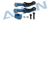H45113 - 450FL Taumelscheibenmitnehmer komplett _ Blau (Align) H45113